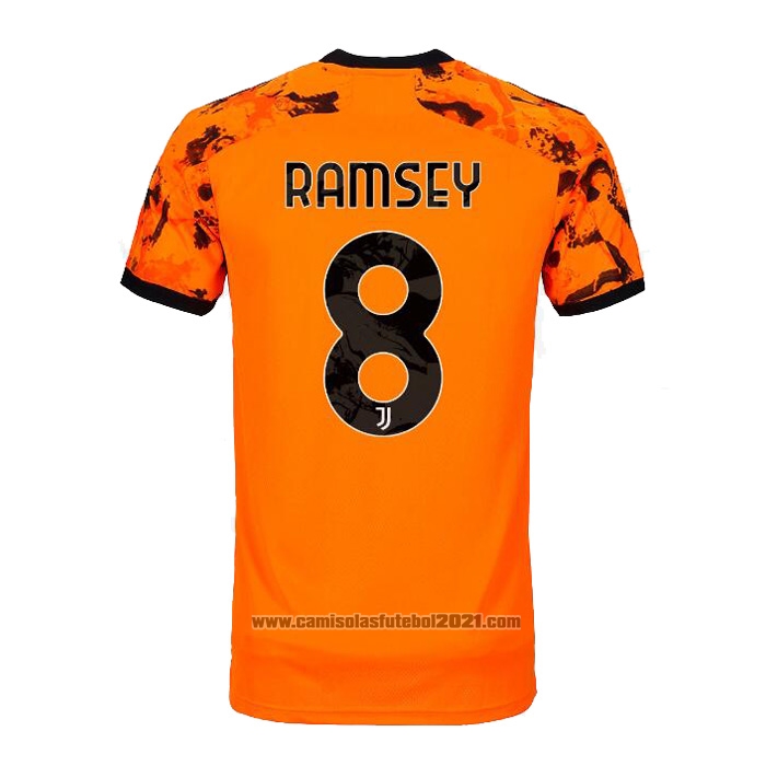 Camisola Juventus Jogador Ramsey 3º 2020-2021